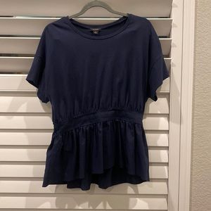 Navy blue blouse